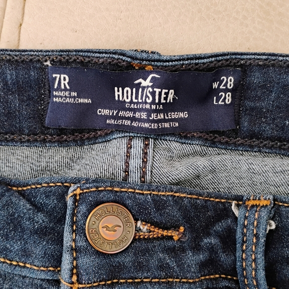 Hollister Dark Blue Women Jeans - Picture 5 of 7